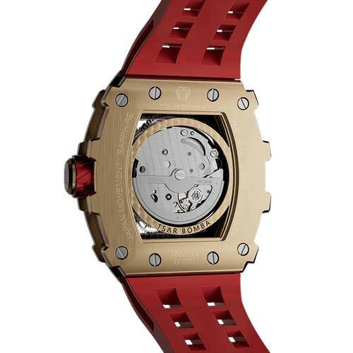 Elemental Series-Cubic Zirconia Automatic Watch TB8208D